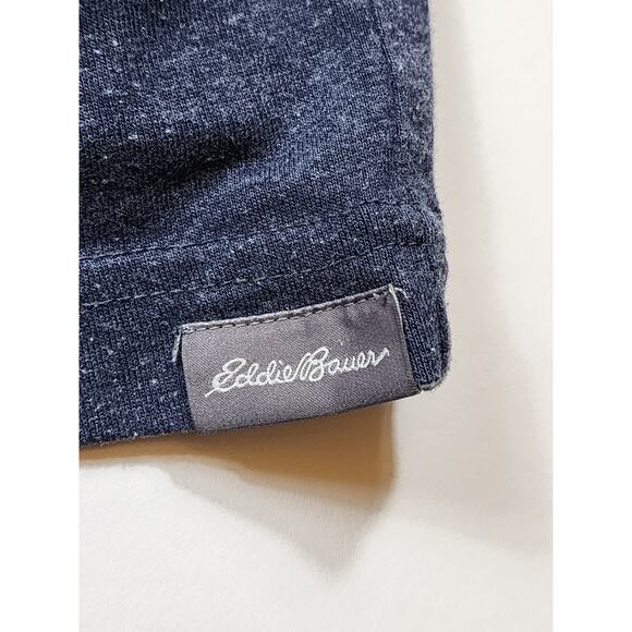 Eddie Bauer USA Shirt Mens Large Legend Wash Distress Vintage Style Short Sleeve - Picture 5 of 16